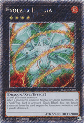 Evolzar Laggia - RA04-EN160 - (Platinum Secret Rare) - 1st Edition